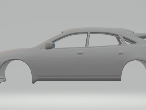Mazda 323 hatch Modello di stampa 3D