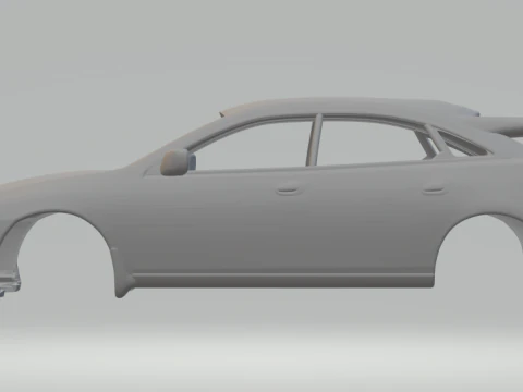 Mazda 323 hatch 3D Print Model