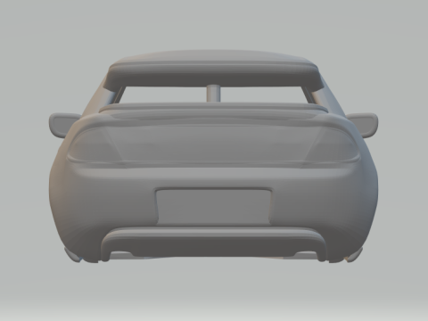 Mazda 323 hatch Modello di stampa 3D