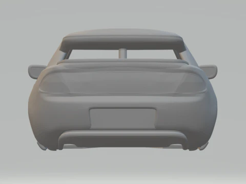 Mazda 323 hatch 3D Print Model