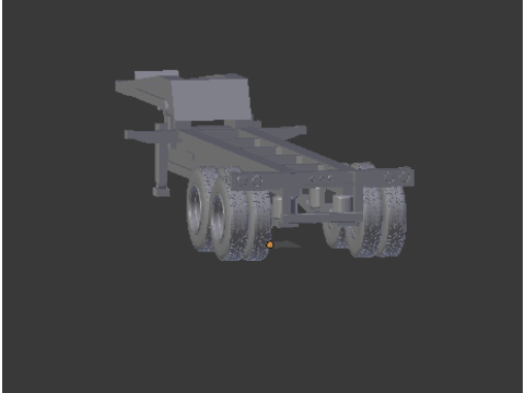 Cheetah trailers 3D-Druckmodell