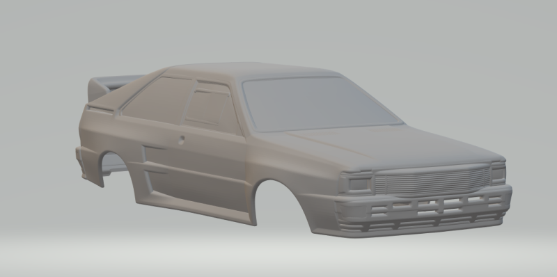 Audi rally Modelo de Impressão 3D .c4d .max .obj .3ds .fbx .stl .blend
