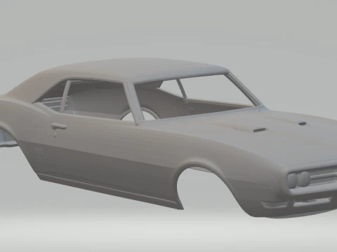 Жар-птиця транс 68 3D Принт Модель