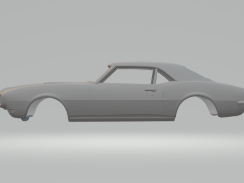 Firebird trans am 68 3D-printmodel