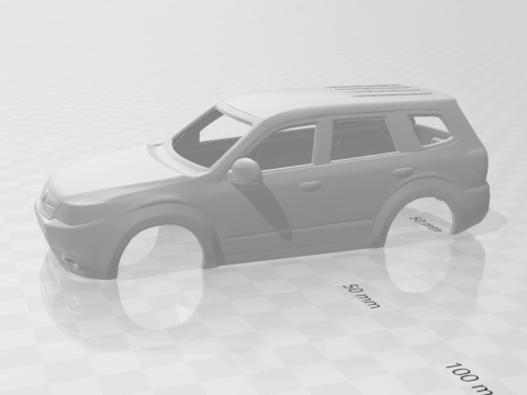 Subaru forester 3D Print Model