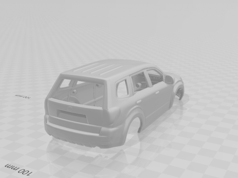 Subaru forester 3D Принт Модель