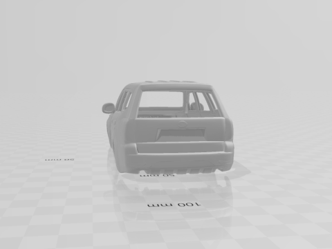 Subaru forester 3D Принт Модель