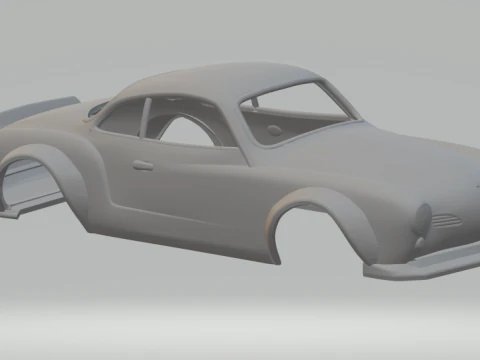 Karmann ghia race 3D Print Model