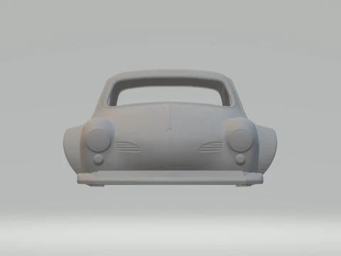 Karmann ghia race 3D Print Model