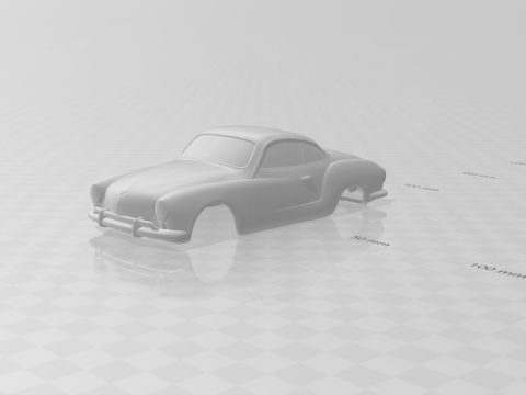 Karmann ghia closed 3D Print Model
