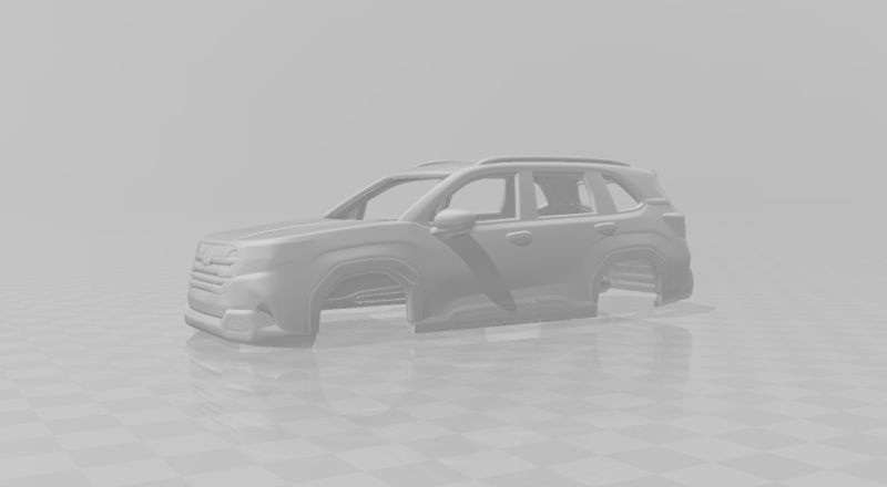 Subaru forester Modelo de Impressão 3D .c4d .max .obj .3ds .fbx .stl .blend