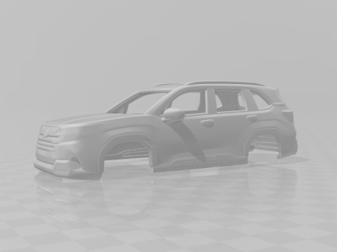 Subaru forester 3D Print Model