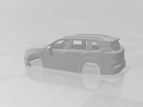 스바루 포레스터 3D 프린트 모델