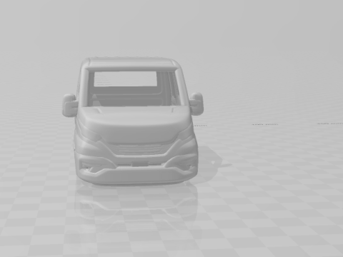 Iveco daily crew cab Model do druku 3D