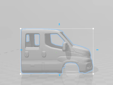 Iveco daily crew cab 3D Print Model
