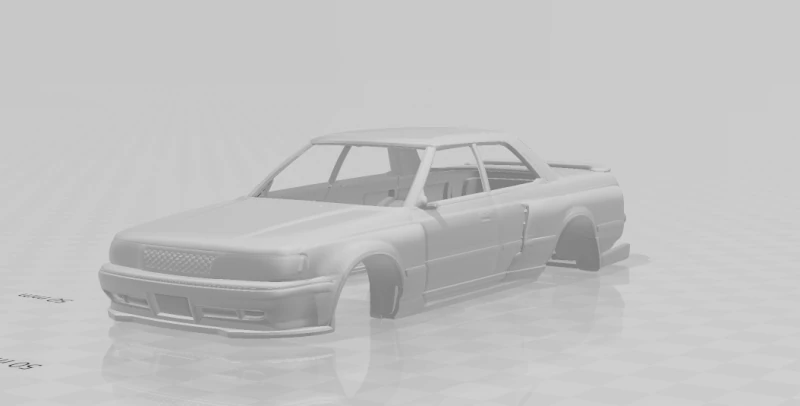 Toyota chaser custom 3D Print Model .c4d .max .obj .3ds .fbx .stl .blend