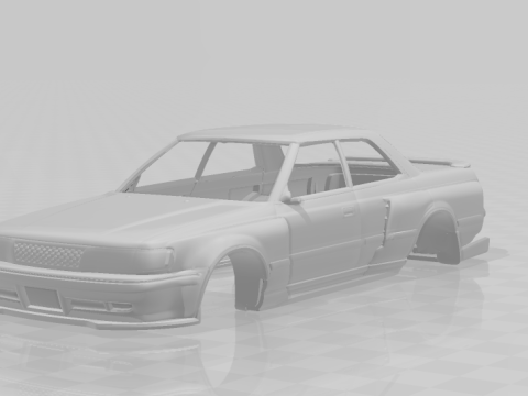 Toyota chaser custom 3D Print Model