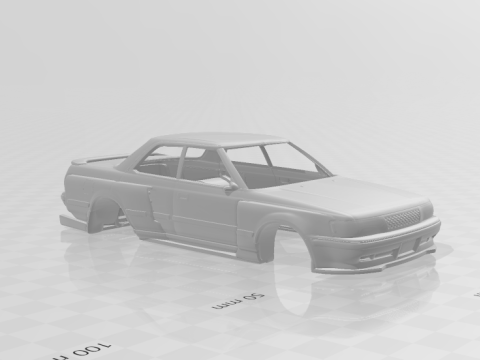 Toyota chaser custom 3D-Druckmodell
