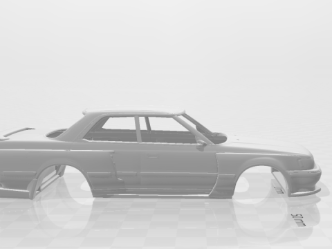Toyota chaser custom 3D-Druckmodell