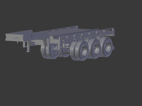 Coil trailers 3Dプリントモデル