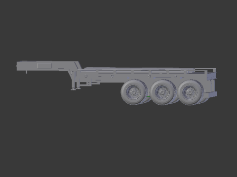Coil trailers 3Dプリントモデル