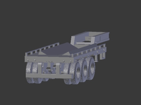 Coil trailers 3Dプリントモデル