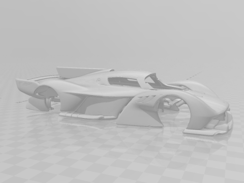 Aston martin valkyrie amr 3D Print Model