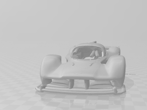 Aston martin valkyrie amr 3D 打印模型