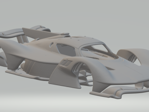 Aston martin valkyrie amr pro 3D Print Model