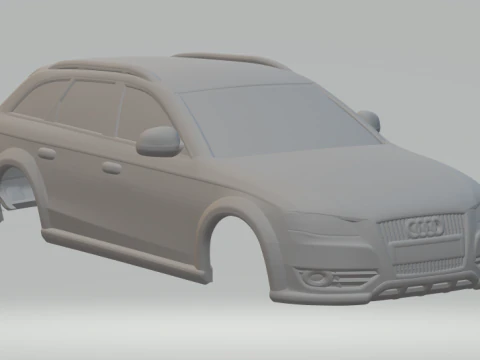 A4 allroad 3D Print Model