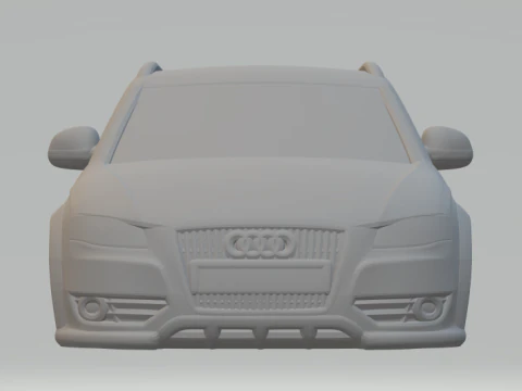 A4 allroad 3D Print Model
