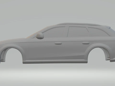 A4 allroad 3D Print Model