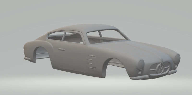 Maserati a6 3D Print Model .c4d .max .obj .3ds .fbx .stl .blend 