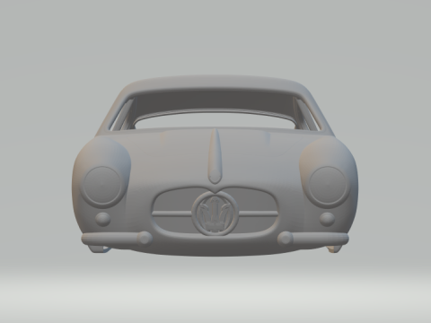 Maserati a6 Modello di stampa 3D