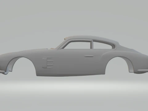 Maserati a6 3D Print Model