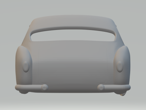 Maserati a6 Modello di stampa 3D