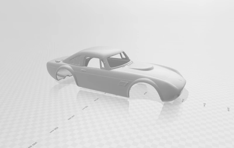 Ginetta g10 3D Print Model .c4d .max .obj .3ds .fbx .stl .blend 