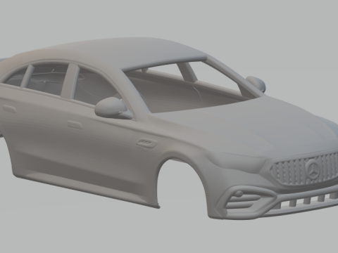 Mercedes class e 3D Print Model