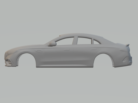 Mercedes class e 3D-printmodel