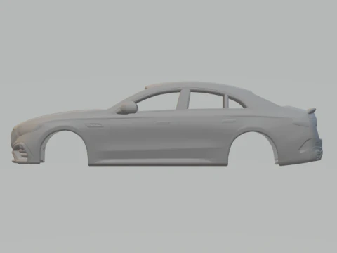 Mercedes class e 3D Print Model