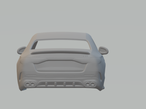 Mercedes class e 3D-printmodel