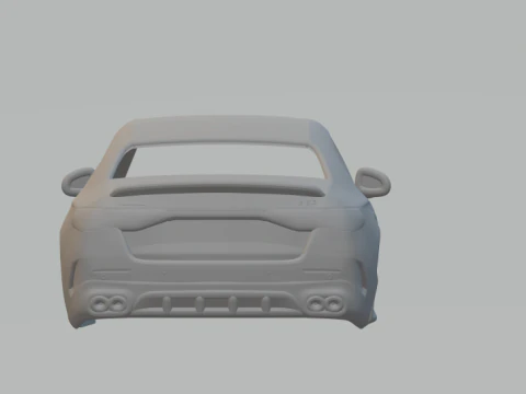Mercedes class e 3D Print Model
