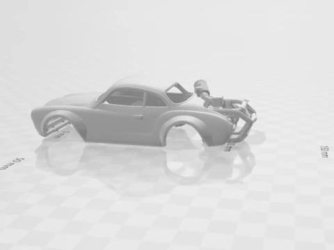 Mercedes class e 3D Print Model