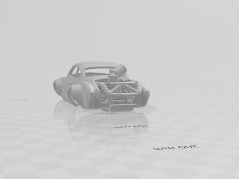 Mercedes class e Modelo de Impressão 3D