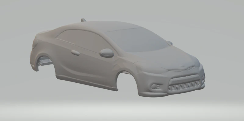 Kia forte coupe 3D Print Model .c4d .max .obj .3ds .fbx .stl .blend 
