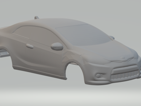 Kia forte coupe 3D Print Model