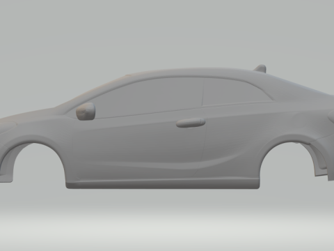 Kia forte coupe 3D-Druckmodell