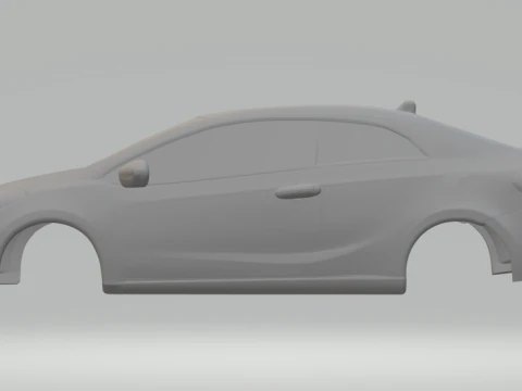 Kia forte coupe 3D Print Model