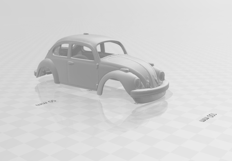 Vw custom Modelo de Impressão 3D .c4d .max .obj .3ds .fbx .stl .blend