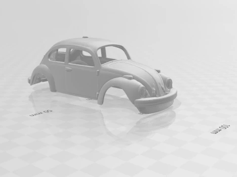 Vw custom 3D Print Model